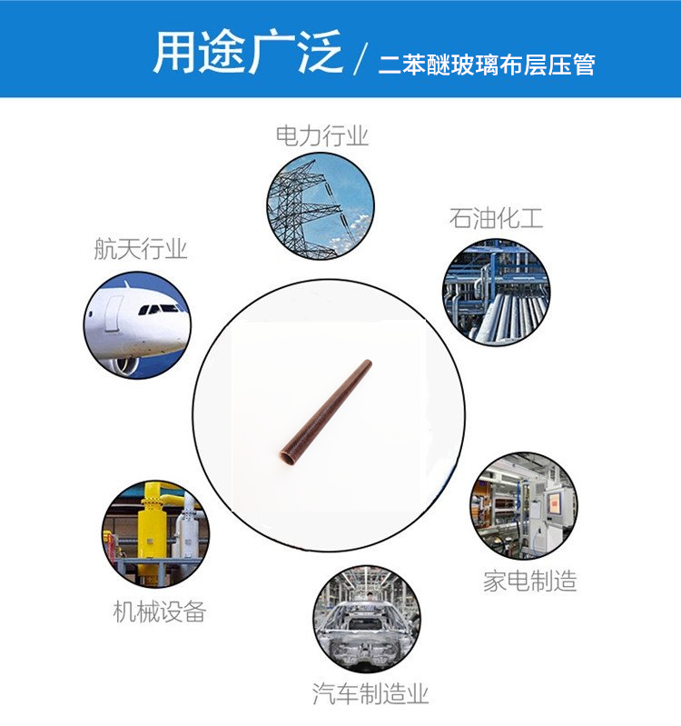 二苯醚玻璃布層壓管行業應用范圍
